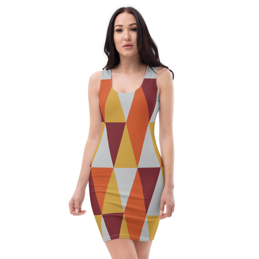 Autumn Triangles | Dress