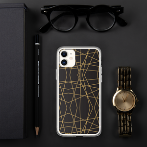 Golden Ornament Lines | iPhone Case