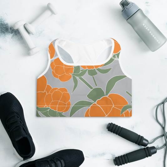 Lakka Ornament | Padded Sports Bra