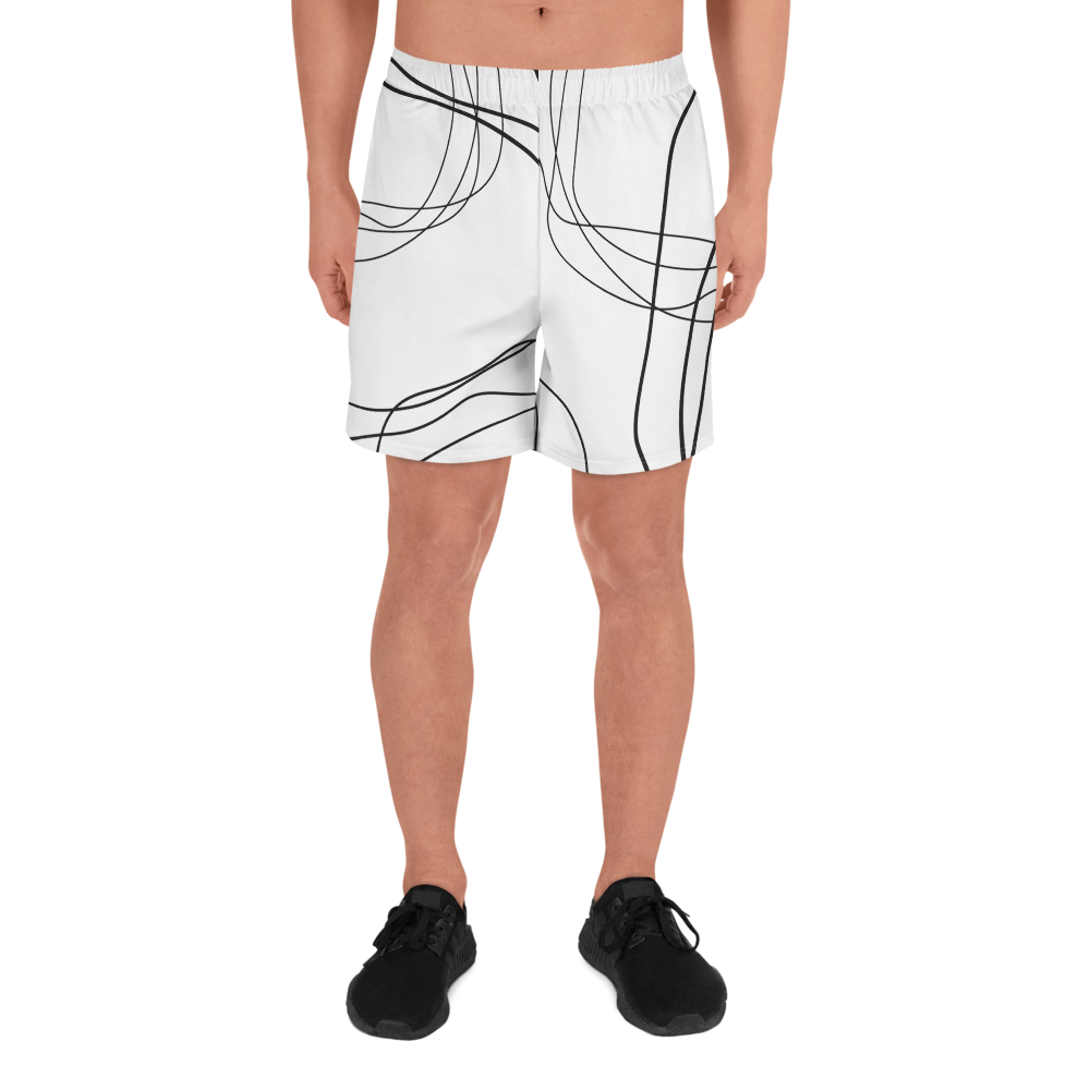 Lines | Men's Athletic Long Shorts