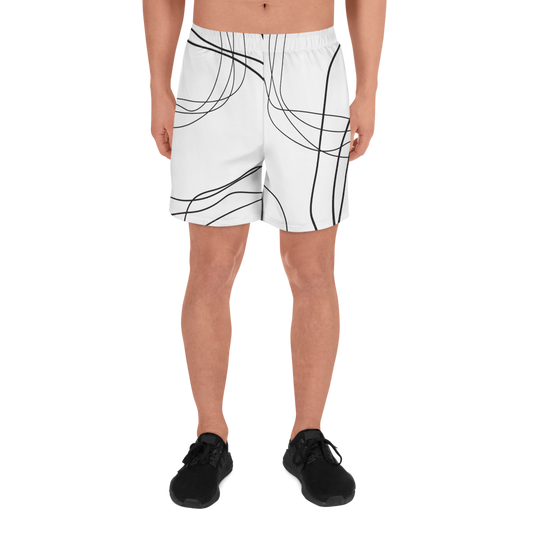 Lines | Men's Athletic Long Shorts