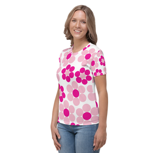 Happy Flowers Ornament | Women's T-Shirt