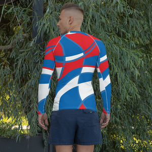 Red, White and Blue | Men's Rash Guard
