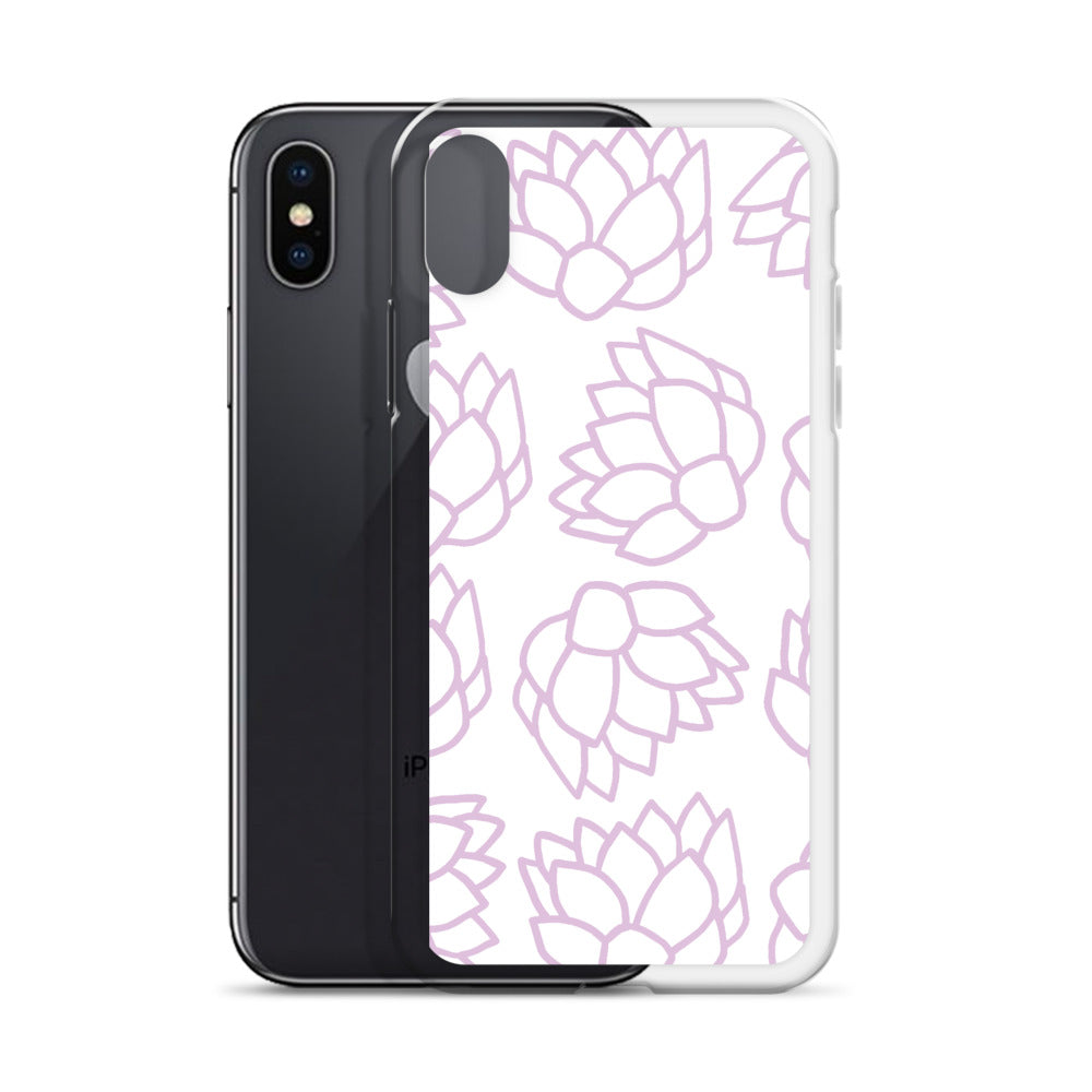 Pink Pastel Flowers | iPhone Case
