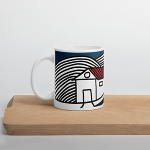 House in Snow | Mug