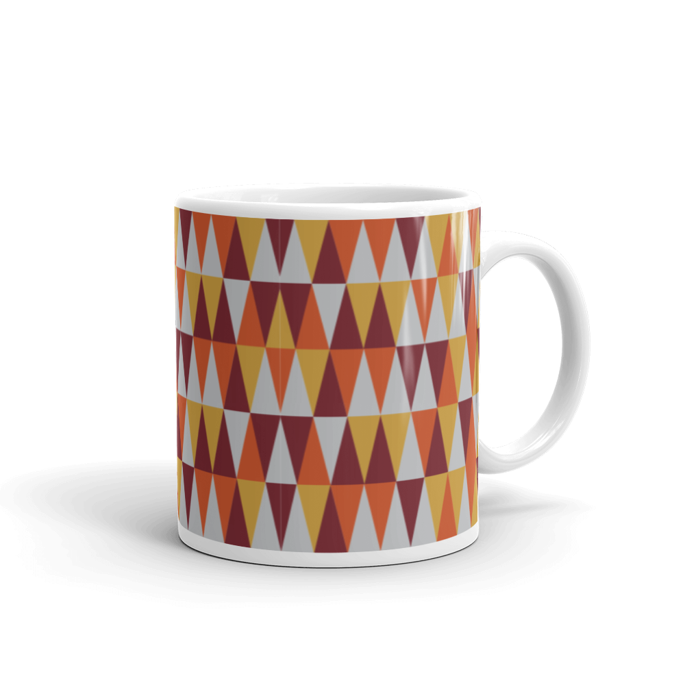 Autumn Triangles | Mug