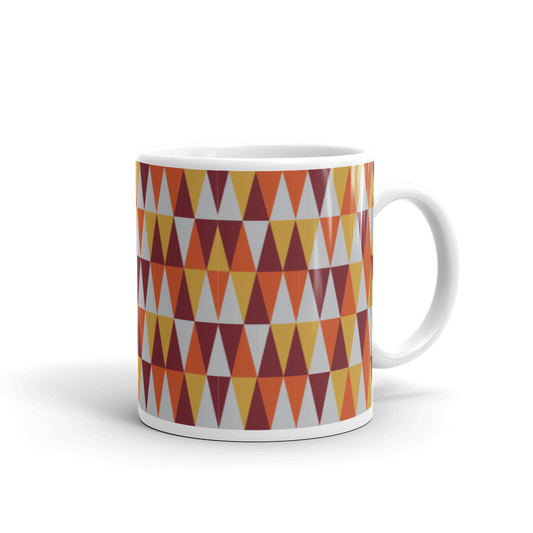 Autumn Triangles | Mug