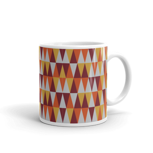 Autumn Triangles | Mug