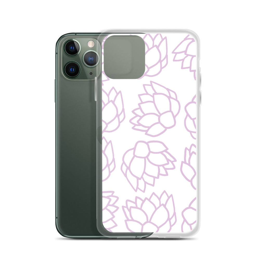 Pink Pastel Flowers | iPhone Case