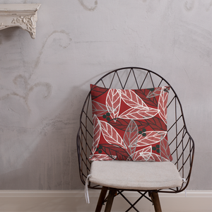 Christmas Leaves | Pillow