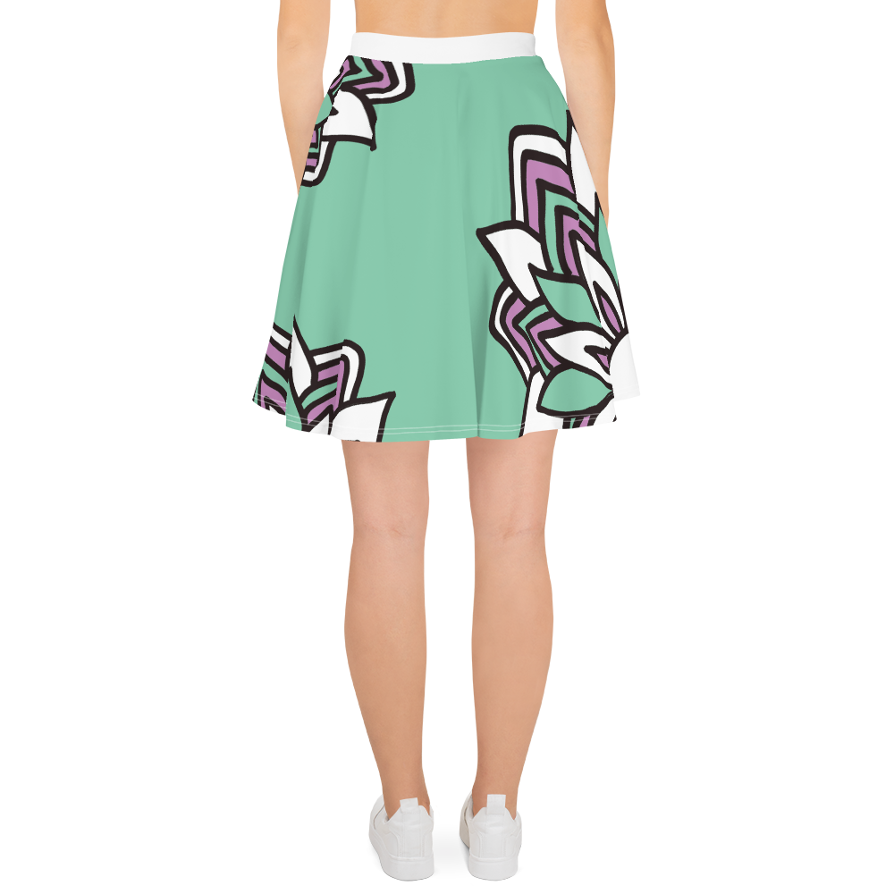 Smiling Flowers | Skater Skirt