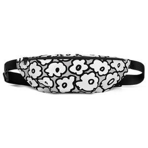 Happy White Flowers | Fanny Pack