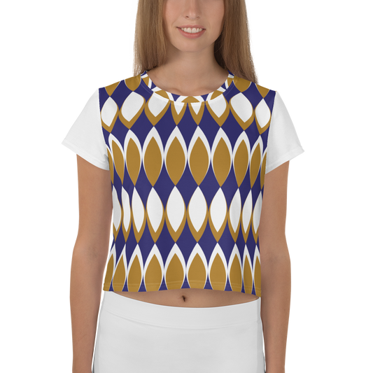 Golden Eye Ornament | Crop Tee