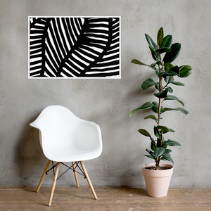 Black and White Ornament | Framed Poster
