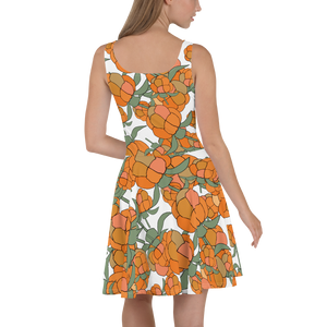 Lakka Ornament Black | Skater Dress