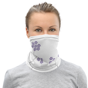 Purple Small Flowers | Neck Gaiter