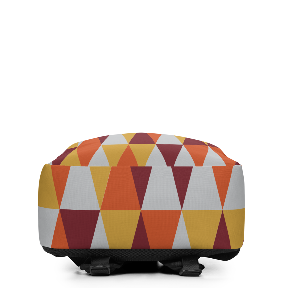 Autumn Triangles | Minimalist Backpack
