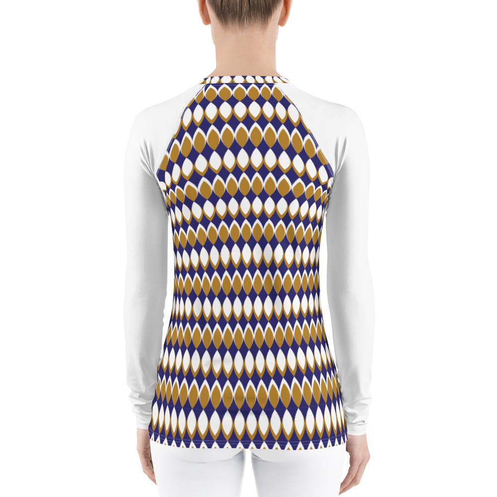Golden Eye Ornament | Women's Rash Guard