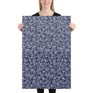 White Small Flowers | Canvas