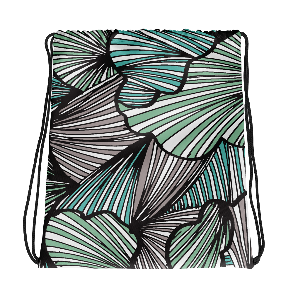Living Tree Green | Drawstring Bag
