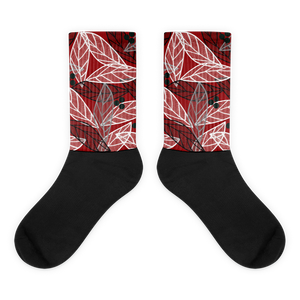 Christmas Leaves | Socks