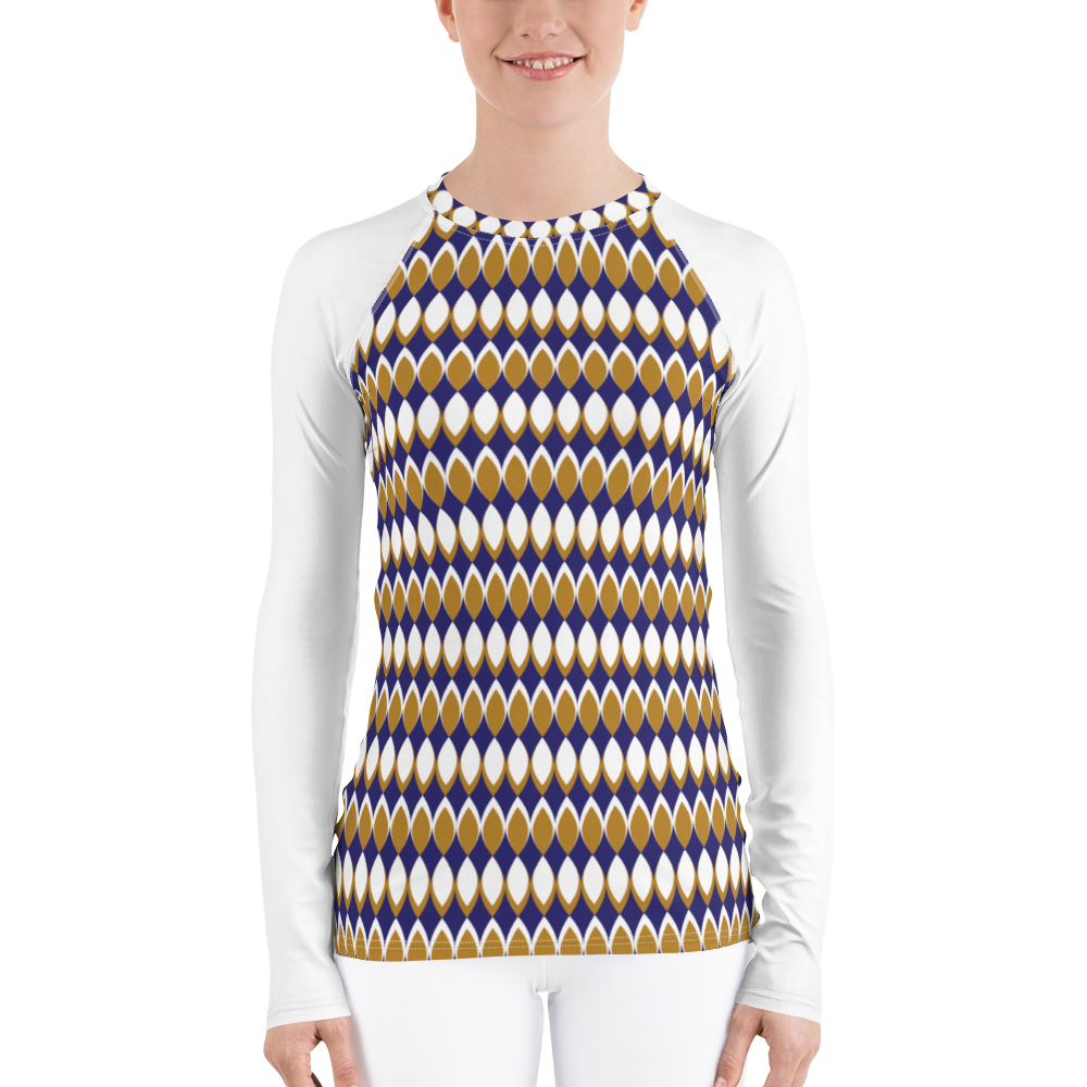 Golden Eye Ornament | Women's Rash Guard