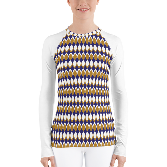 Golden Eye Ornament | Women's Rash Guard