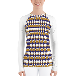 Golden Eye Ornament | Women's Rash Guard