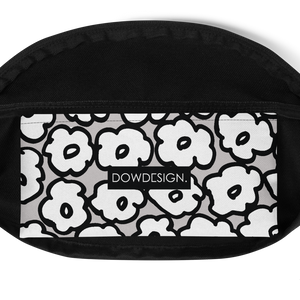 Happy White Flowers | Fanny Pack