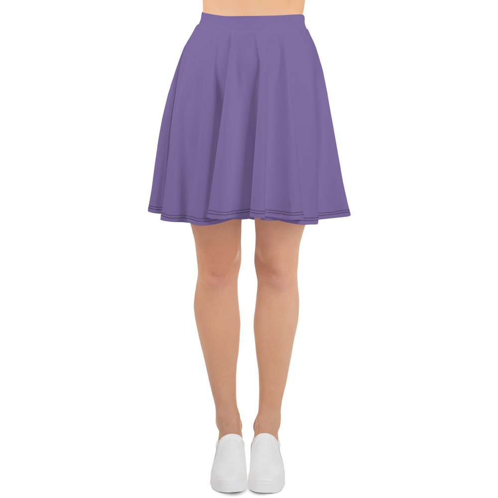 Purple Small Flowers | Skater Skirt