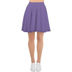 Purple Small Flowers | Skater Skirt