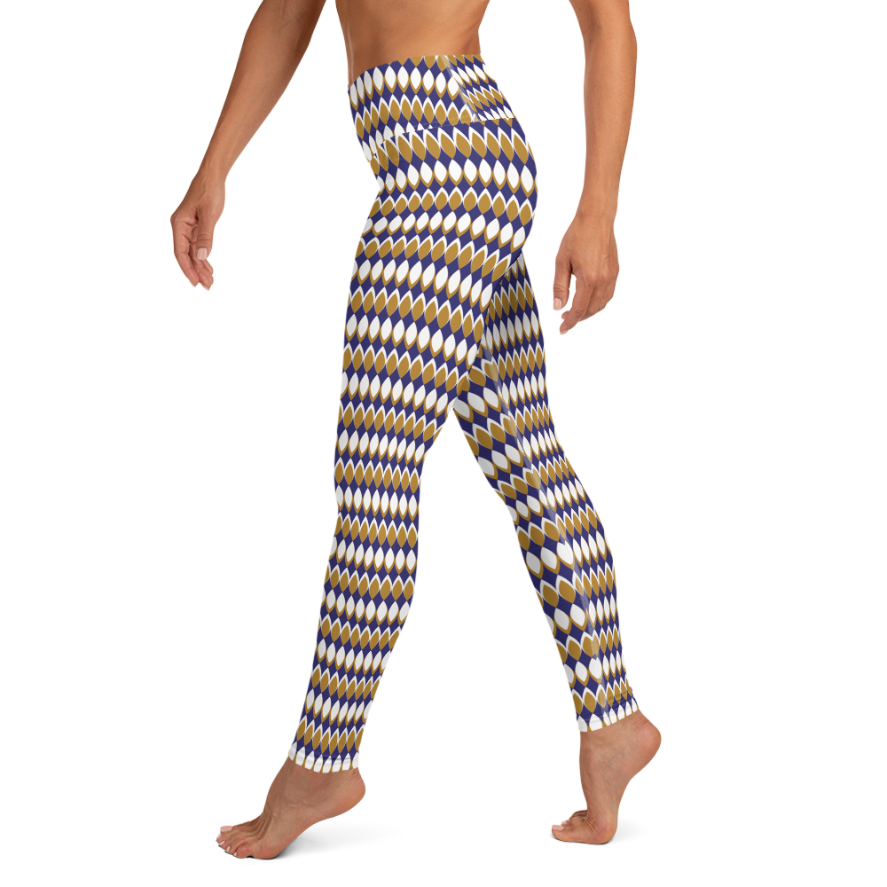 Golden Eye Ornament | Yoga Leggings