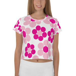 Happy Flowers Ornament | Crop Tee