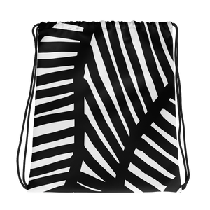 Black and White Ornament | Drawstring Bag