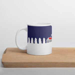 Home In White Forest | Mug