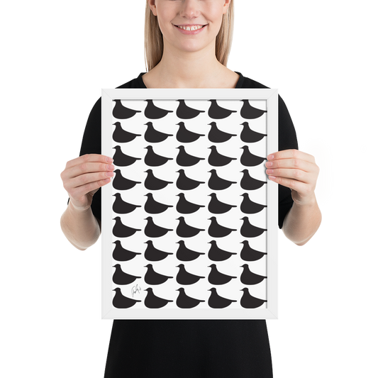 Black Birds | Framed Poster