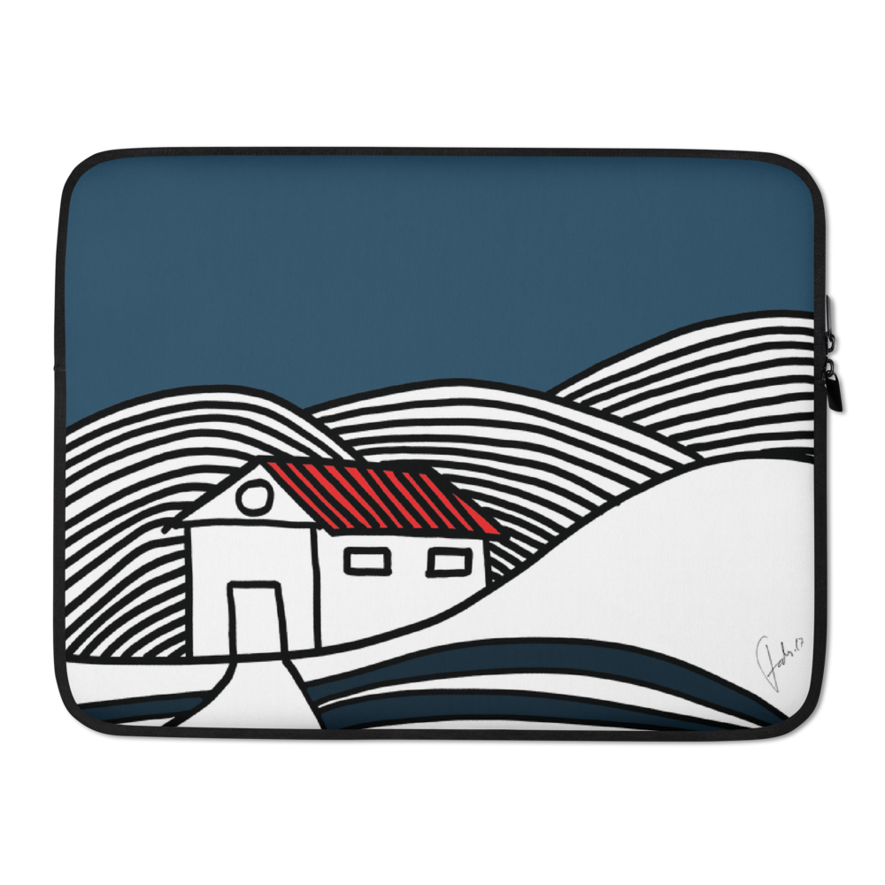 House in Snow | Laptop Sleeve