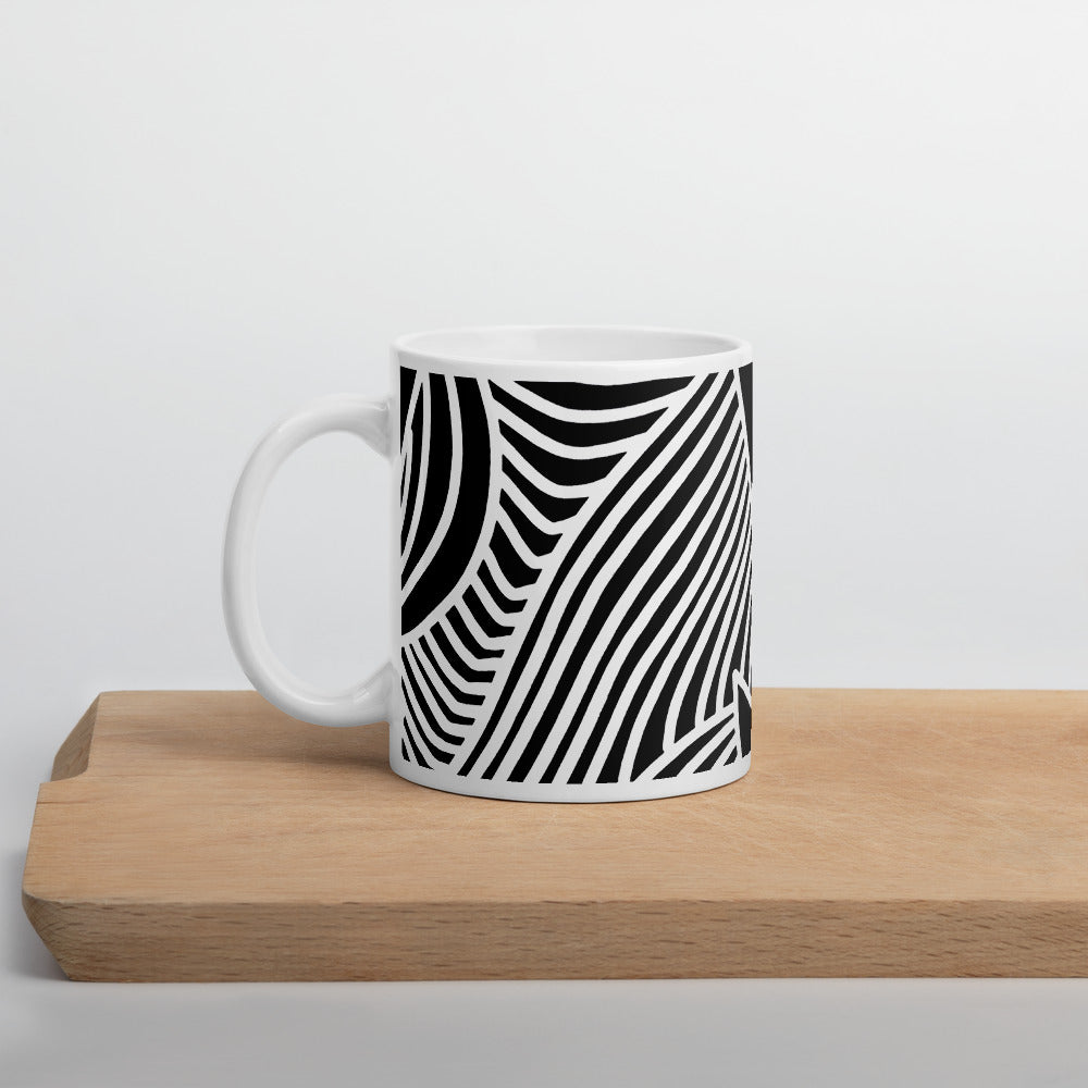 Stars and Trees Black | Mug