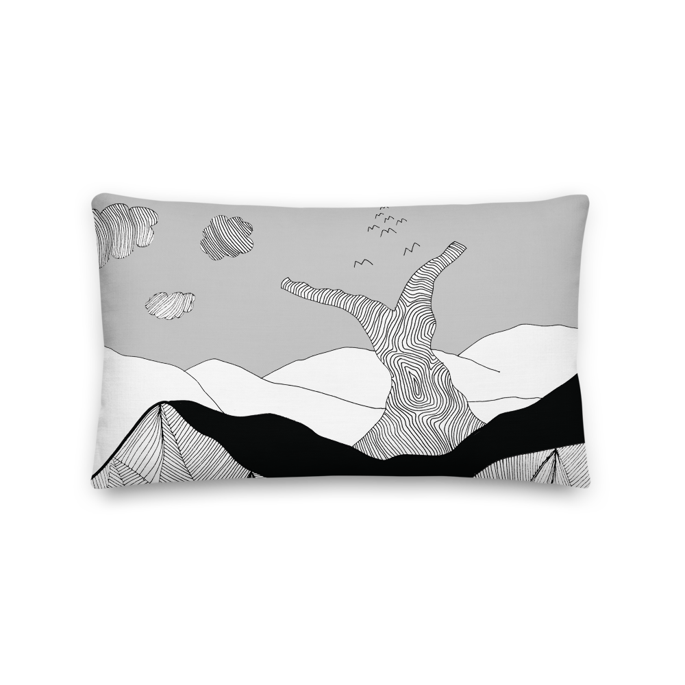 Black and White Day | Pillow