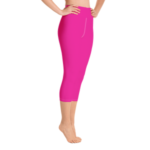 Happy Flowers Ornament | Yoga Capri Leggings