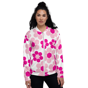Happy Flowers Ornament | Bomber Jacket