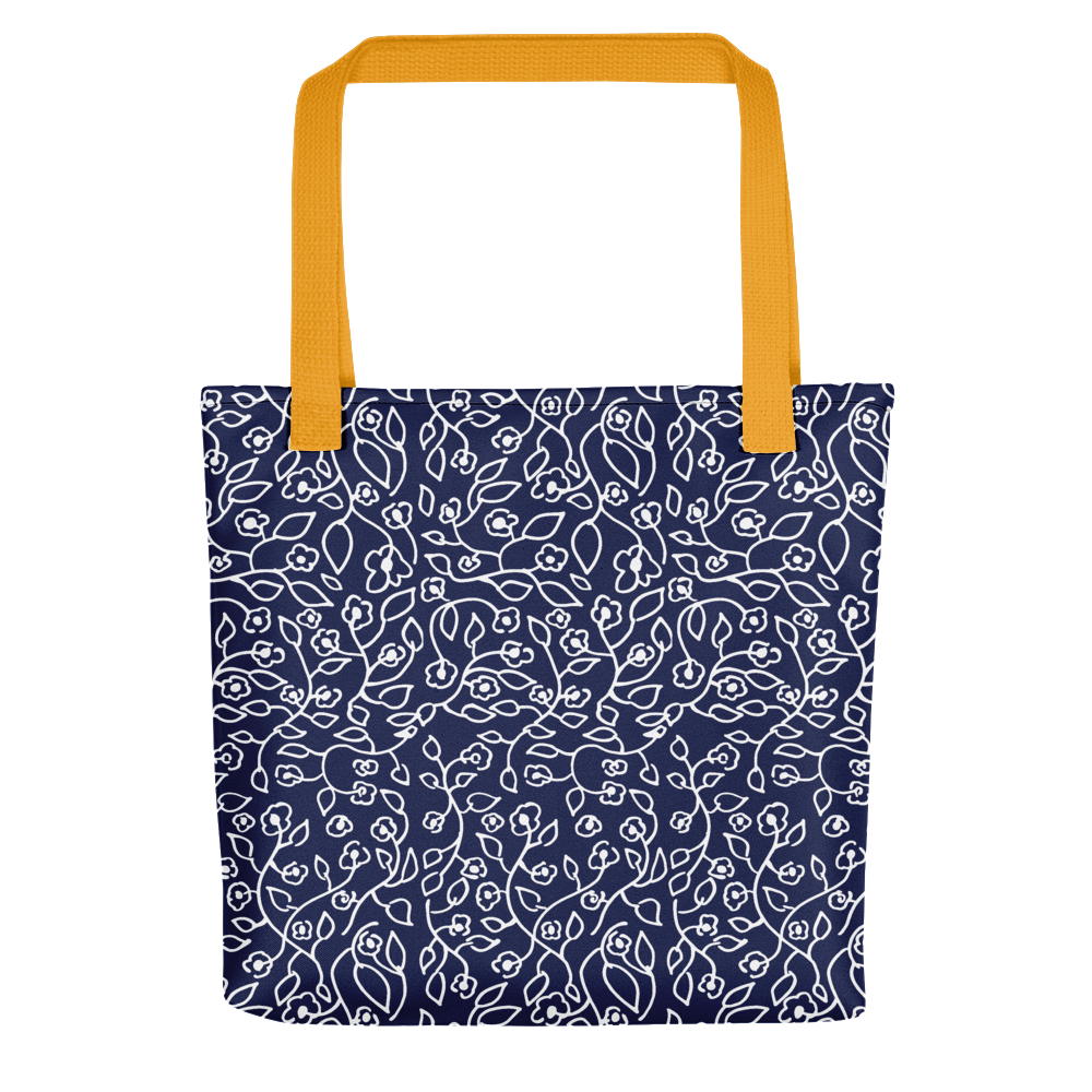 White Small Flowers | Tote Bag