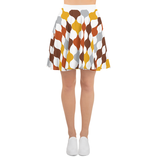 Arabic Warm Ornament | Skater Skirt