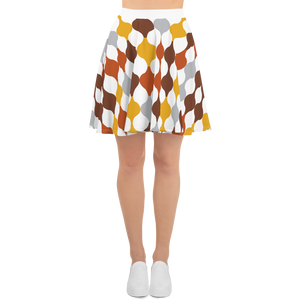 Arabic Warm Ornament | Skater Skirt