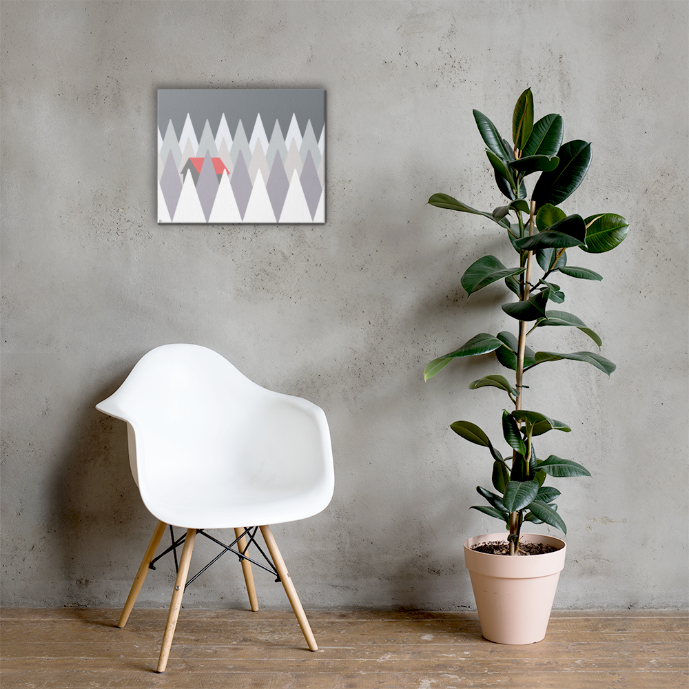 Lonely Cottage | Canvas