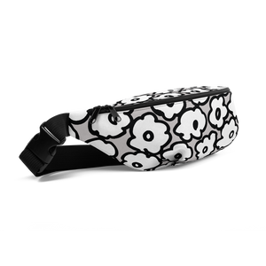 Happy White Flowers | Fanny Pack
