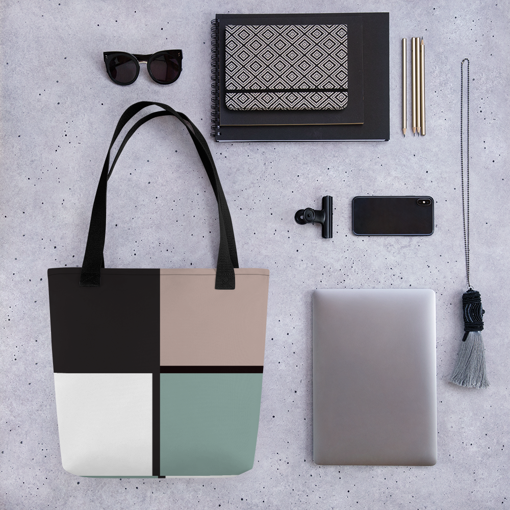 Pastel Square | Tote Bag