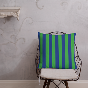 Green and Blue | Pillow