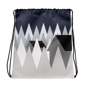 Winter Eve | Drawstring Bag