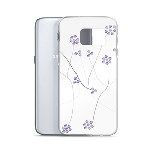Purple Small Flowers | Samsung Case
